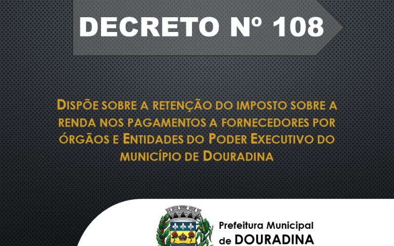 Comunicado sobre a retenção do imposto de renda dos fornecedores