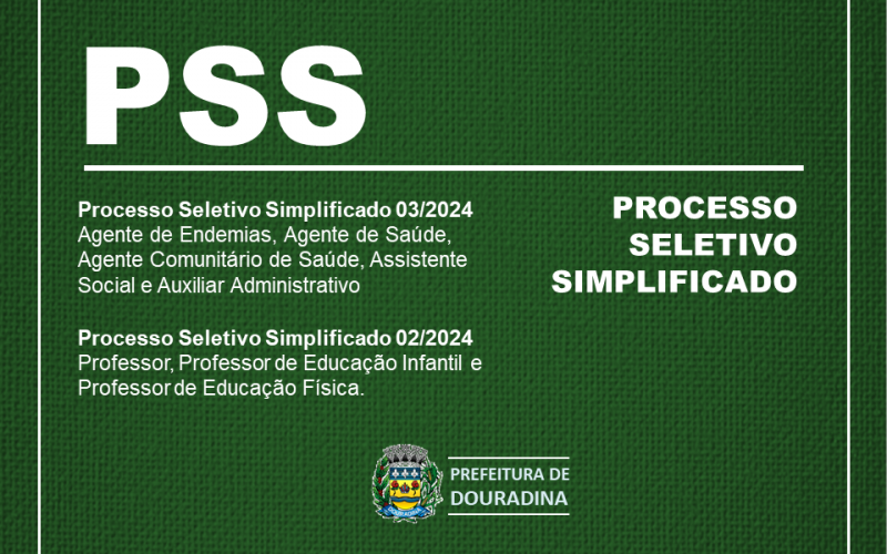 Processo Seletivo Simplificado 2024