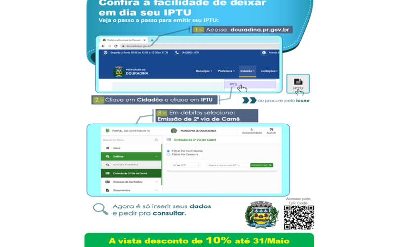 Confira a facilidade de deixar  em dia seu IPTU